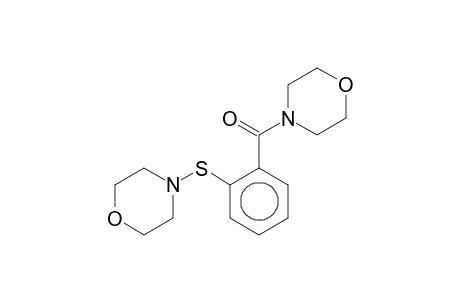 4-[2-(4-Morpholinylsulfanyl)benzoyl]morpholine