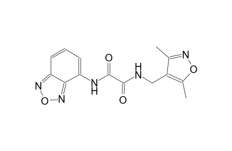 ethanediamide, N~1~-(2,1,3-benzoxadiazol-4-yl)-N~2~-[(3,5-dimethyl-4-isoxazolyl)methyl]-