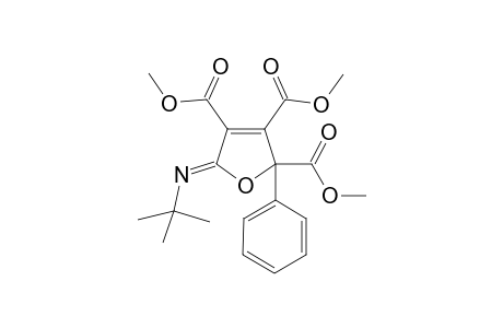 Trimethyl 5-tert-Butylimino-2-phenyldihydrofuran-2,3,4-tricarboxylate