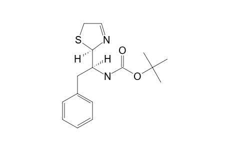 2(R)-[1'(S)-N-(tert-Butoxycarbonyl)amino-2'-phenyl]ethyl-2,5-Dihydro-1,3-thiazole