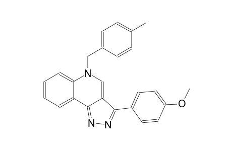 5H-pyrazolo[4,3-c]quinoline, 3-(4-methoxyphenyl)-5-[(4-methylphenyl)methyl]-