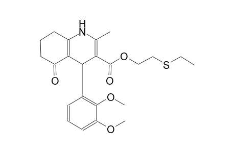 3-quinolinecarboxylic acid, 4-(2,3-dimethoxyphenyl)-1,4,5,6,7,8-hexahydro-2-methyl-5-oxo-, 2-(ethylthio)ethyl ester