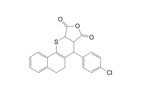 4-(p-Chlorophenyl)-5,6-dihydrobenzo[h]thiochroman-2,3-dicarboxylic anhydride