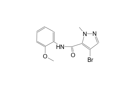 4-bromo-N-(2-methoxyphenyl)-1-methyl-1H-pyrazole-5-carboxamide