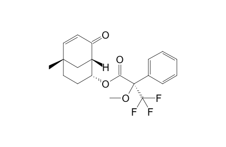 (1S,2R,5S)-5-Methyl-8-oxobicyclo[3.3.1]non-6-en-2-yl (R)-3,3,3-trifluoro-2-methoxy-2-phenylpropanoate
