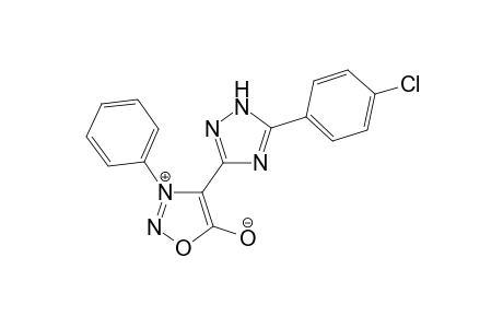 5-(4-Chlorophenyl)-3-(3-phenylsydnon-4-yl)-1H-[1,2,4]triazole