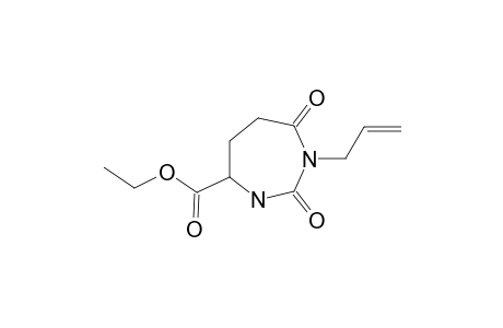 1-ALLYL-2,7-DIOXO-[1,3]-DIAZEPANE-4-CARBOXYLIC-ACID-ETHYLESTER