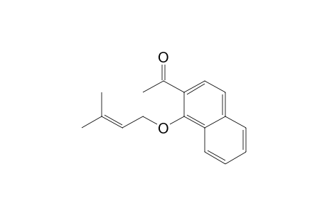 1-[1-(3-methylbut-2-enoxy)-2-naphthalenyl]ethanone