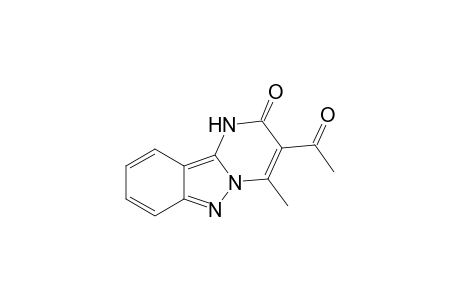 3-acetyl-4-methylpyrimido[1,2-b]indazol-2(1H)-one