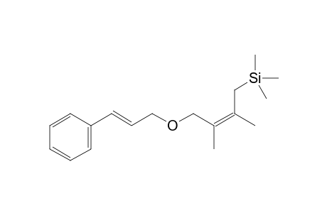 [(Z)-4-[(E)-cinnamyl]oxy-2,3-dimethyl-but-2-enyl]-trimethyl-silane
