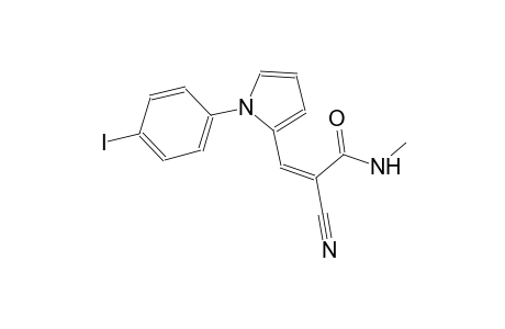 (2Z)-2-cyano-3-[1-(4-iodophenyl)-1H-pyrrol-2-yl]-N-methyl-2-propenamide