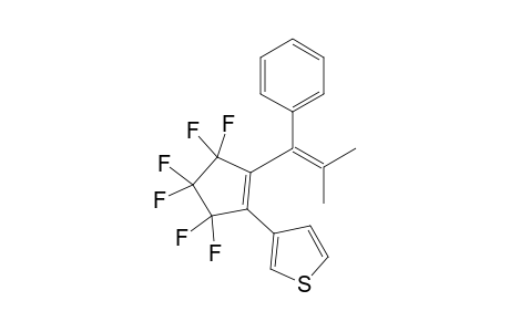 3,3,4,4,5,5-Hexafluoro-1-(2-methyl-1-phenyl-1-propenyl)-2-(3-thienyl)cyclopentene