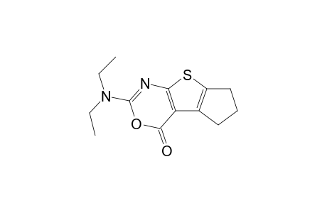 2-(Diethylamino)-6,7-dihydro-4H,5H-cyclopenta[4,5]thieno[2,3-d][1,3]oxazin-4-one
