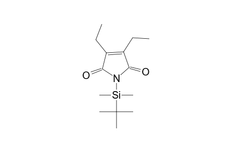 1-(tert-butyldimethylsilyl)-3,4-diethyl-1H-pyrrole-2,5-dione