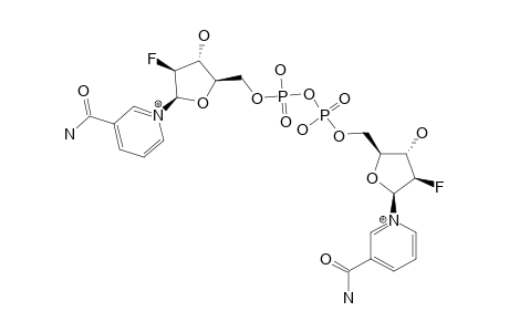 BIS-(2'-DEOXY-2'-FLUORO-BETA-NICOTINAMIDE-ARABINOSYL)-PYROPHOSPHATE