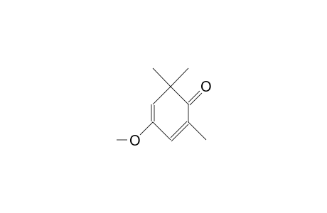 2,6,6-Trimethyl-4-methoxy-2,4-cyclohexadien-1-one
