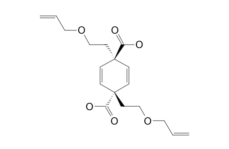 (TRANS)-1,4-BIS-[2-(ALLYLOXY)-ETHYL]-CYCLOHEXA-2,5-DIENE-1,4-DICARBOXYLIC-ACID