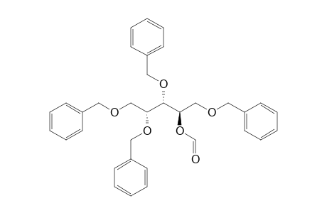 1,2,3,5-Tetra-O-Benzyl-4-O-formyl-D-arabinitol