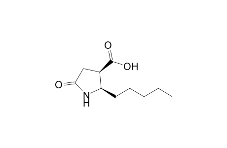 (cis)-5-Oxo-2-pentylpyrrolidine-3-carboxylic acid