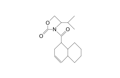 (4S)-3-(Bicyclo(4.4.0)dec-2-ene-5-carbonyl)-4-isopropyl-2-oxazolidinone