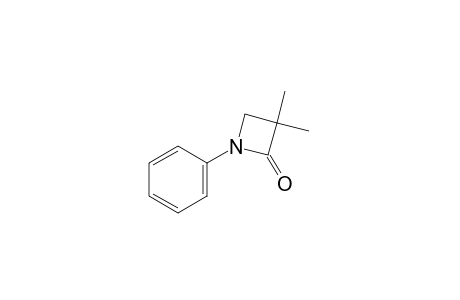 3,3-dimethyl-1-phenyl-2-azetidinone