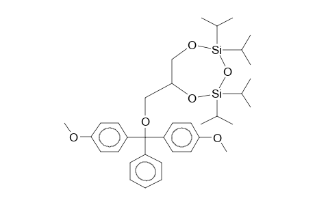 2,2,4,4-TETRAISOPROPYL-6-DIMETHOXYTRITYLOXYMETHYL-1,3,5-TRIOXA-2,4-DISILACYCLOHEPTANE
