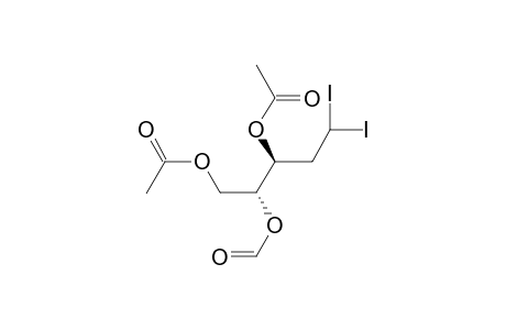 3,5-Di-O-acetyl-1,2-dideoxy-4-O-formyl-1,1-diiodo-D-erythro-pentitol