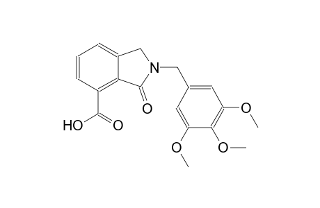 1H-isoindole-4-carboxylic acid, 2,3-dihydro-3-oxo-2-[(3,4,5-trimethoxyphenyl)methyl]-