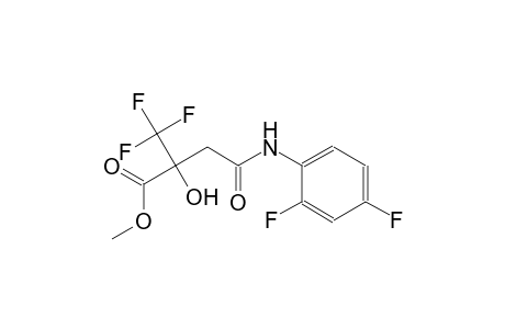 methyl 4-(2,4-difluoroanilino)-2-hydroxy-4-oxo-2-(trifluoromethyl)butanoate