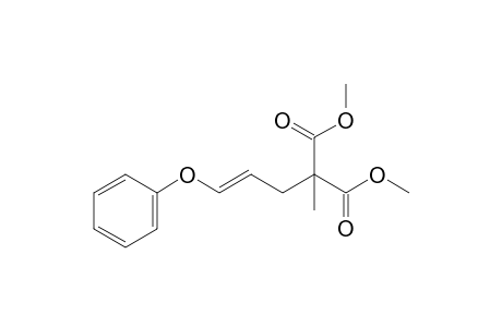 Dimethyl 2-methyl-2-[3'-phenoxyprop-2'-enyl]propanedioate