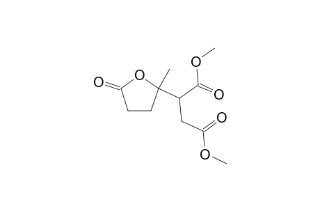 Dimethyl 2-(2-methyl-5-oxotetrahydrofuran-2-yl)succinate