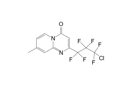 (E)-4-(1-Chloro-1,1,2,2,3,3-hextafluoropropyl)-7-methyl-2H-pyrido[1,2-a]pyrimidin-2-one