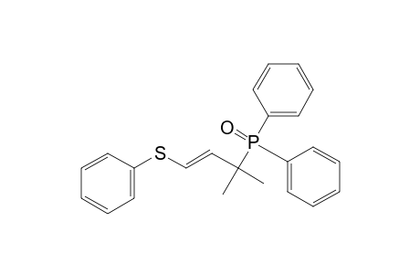Phosphine oxide, [1,1-dimethyl-3-(phenylthio)-2-propenyl]diphenyl-, (E)-
