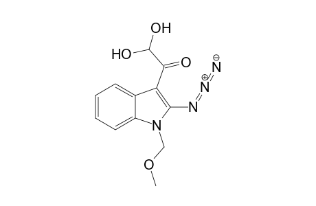 1-[2-azido-1-(methoxymethyl)-3-indolyl]-2,2-dihydroxyethanone