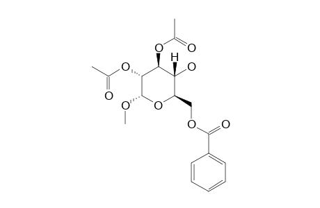 benzoic acid [(2R,3R,4S,5R,6S)-4,5-diacetoxy-3-hydroxy-6-methoxy-tetrahydropyran-2-yl]methyl ester
