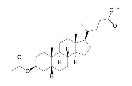 METHYL-3-BETA-ACETOXY-5-BETA-CHOLAN-24-OATE