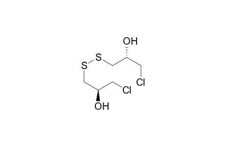 3,3'-Disulfanediylbis(1-chloropropan-2-ol)