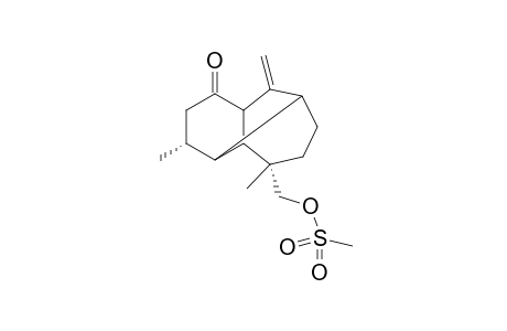 (3R,4R,5S,6S,9R,11R)-13-Mesyloxymoreli-10(14)-en-1-one