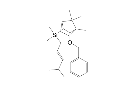 exo-3-(Dimethyl[(E)-4-methyl-2-penten-1-yl]silyl)-exo-2-(benzyloxy)-1,7,7-trimethylbicyclo[2.2.1]heptane