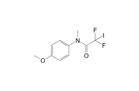 2,2-Difluoro-2-iodo-N-(4-methoxyphenyl)-N-metylacetamide