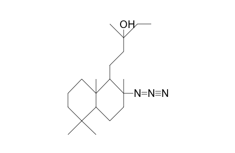 8b-Azido, 13(S)-hydroxy-labdane