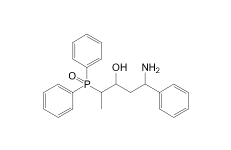 (1R*,3S*,4R*) ans (1S*,3S*,4R*)-1-Amino-4-diphenylphosphinoyl-1-phenylpentan-3-ol diastereoisomer