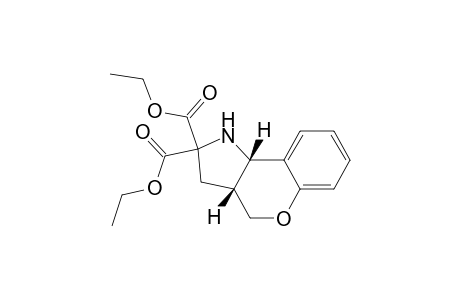 (3aR,9bS)-3,3a,4,9b-tetrahydro-1H-chromeno[4,3-b]pyrrole-2,2-dicarboxylic acid diethyl ester