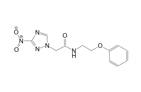 2-(3-nitro-1H-1,2,4-triazol-1-yl)-N-(2-phenoxyethyl)acetamide