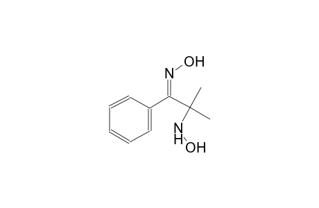 (1Z)-2-(hydroxyamino)-2-methyl-1-phenyl-1-propanone oxime
