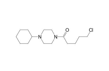 5-Chloro-1-(4-cyclohexylpiperazin-1-yl)pentan-1-one