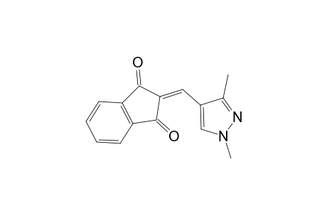 2-[(1,3-dimethyl-4-pyrazolyl)methylidene]indene-1,3-dione
