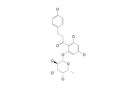 PHLORETIN-2'-O-(6-DEOXY-BETA-L-GALACTOPYRANOSIDE)