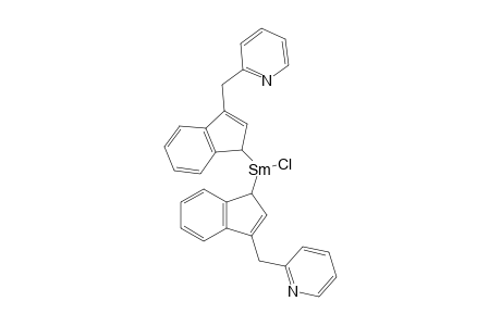 Bis[3-(2-pyridylmethyl)indenyl](chloro)samarium(III)