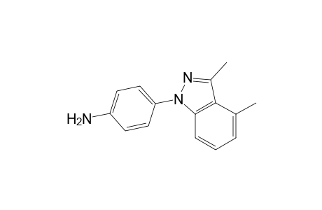1-(p-Aminophenyl)-3,4-dimethyl-1H-indazole